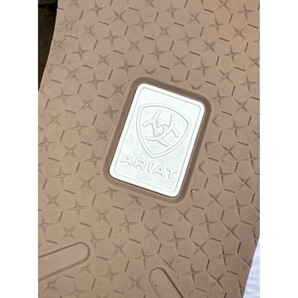 Ariat Women’s Cruiser Lace Up Booties Chukka Mocassin Suede Dirty Taupe Sz 10B - Picture 9 of 13